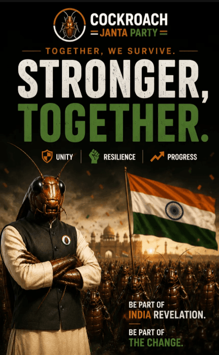 Campaign poster — accountability march visual